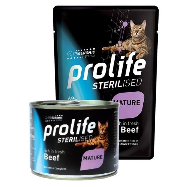 Prolife - Sterilised Grain Free Mature Beef 85 gr Prolife - Sterilised Grain Free Mature Beef 85 gr